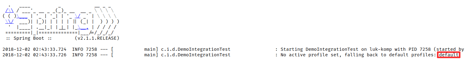 spring-default-profile